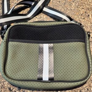 Haute Shore neoprene crossbody adj strap